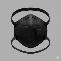 Charcoal Gray Face Mask – 3-Layer Protection