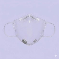 Dark Navy Face Mask – 3-Layer Protection