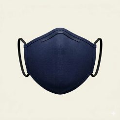 Navy Blue Face Mask – 3-Layer Protection