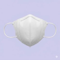 White Face Mask – 3-Layer Protection