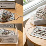 Floral Face Mask – 3-Layer Protection