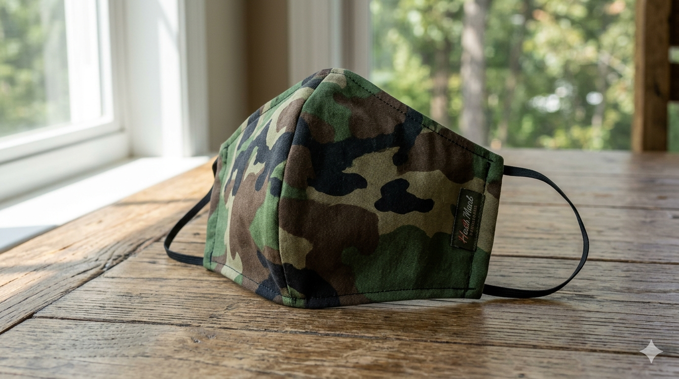 Camo Face Mask